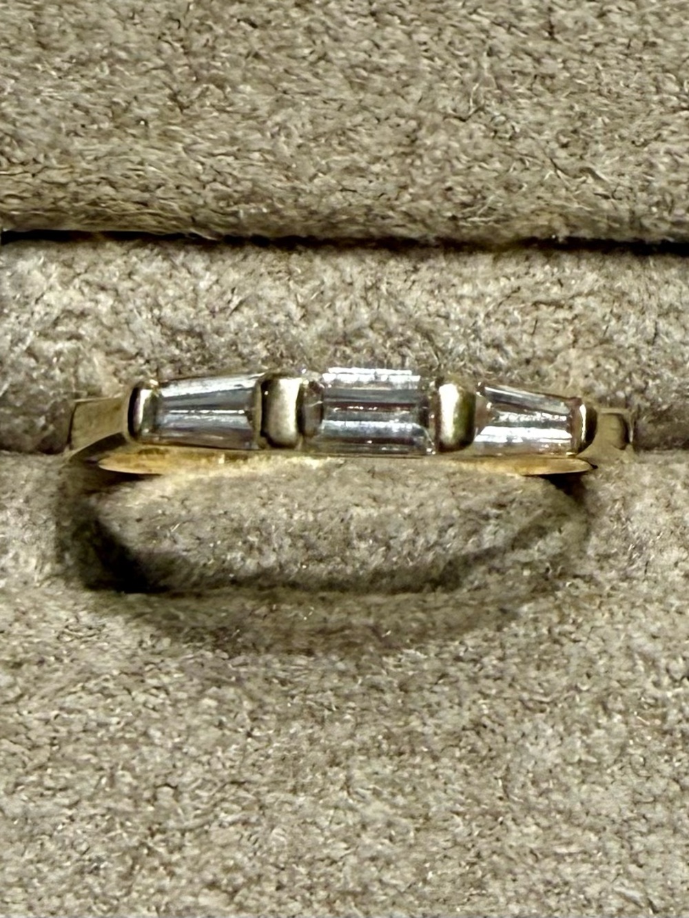 Vintage 14K Yellow Gold Natural Diamond Wedding Band – 0.35 Carat Total Weight